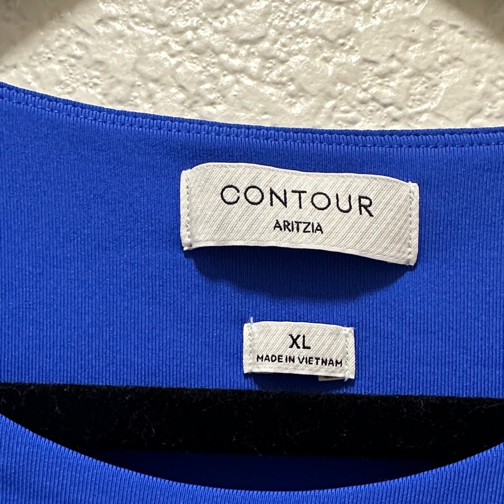 Aritzia Cobalt Blue Short Sleeve Tee - Picture 2 of 6